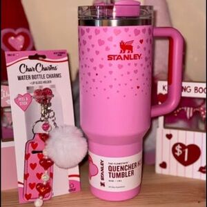 HTG Stanley Pink Heart Valentine’s Day Quencher Tumbler